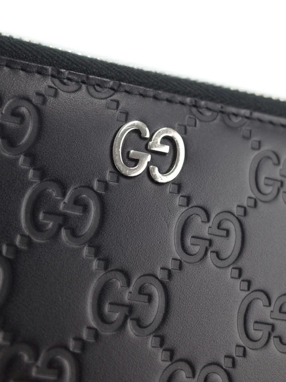 Gucci ssima Wallet Zip Round Long Zipper - Picture 5 of 9